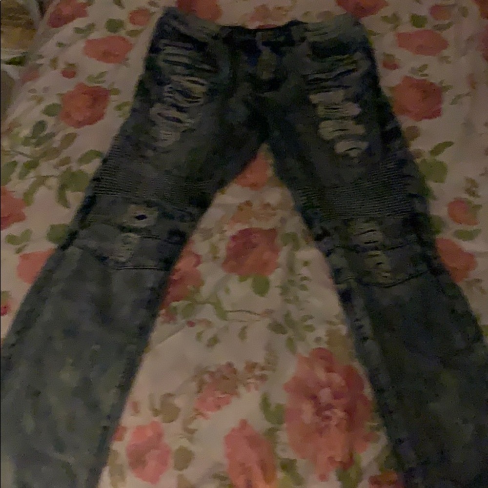 Gray Earth jeans